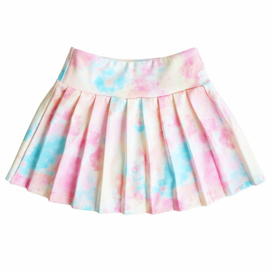 Kids CloudActive™ Athletic Pleated Skirt | Candy Clouds